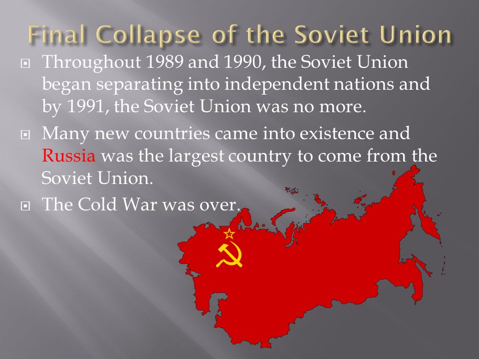 Analysis of the Cold War